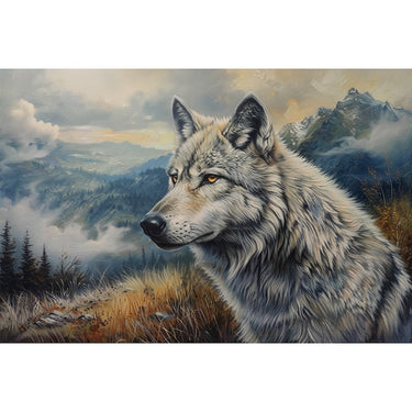 The Wolf Canvas